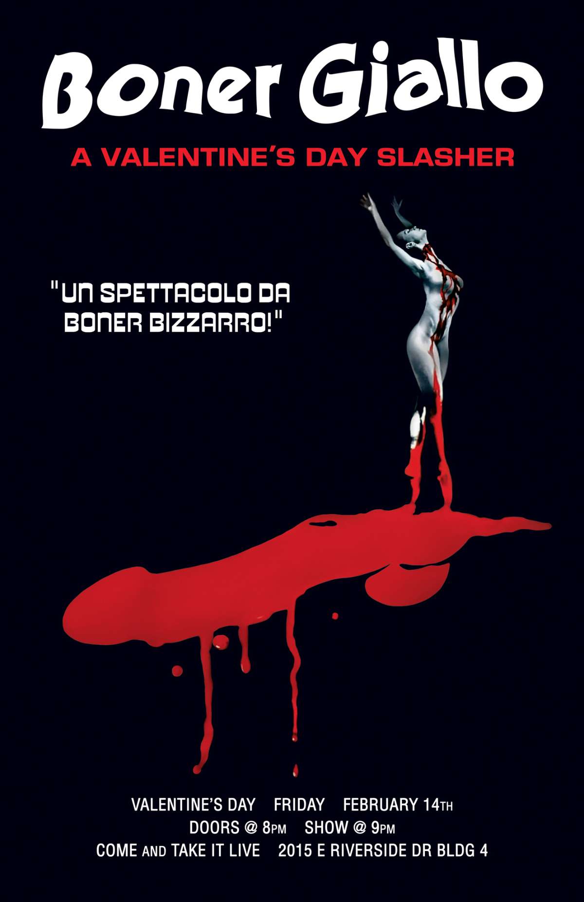 BONER GIALLO: A Valentine’s Day Slasher (Tribute to Dario Argento)