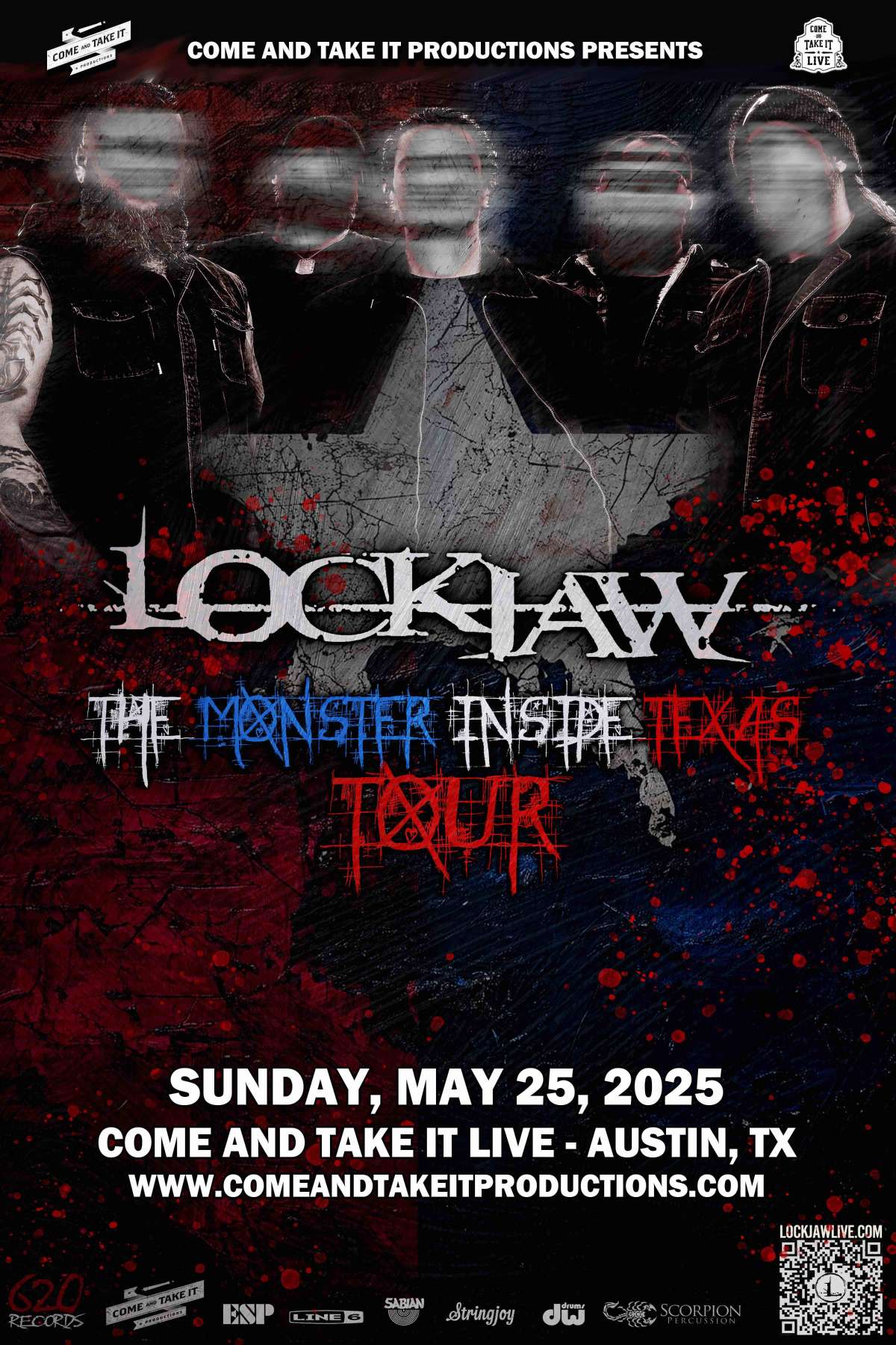 LOCKJAW: The Monster Inside Texas Tour