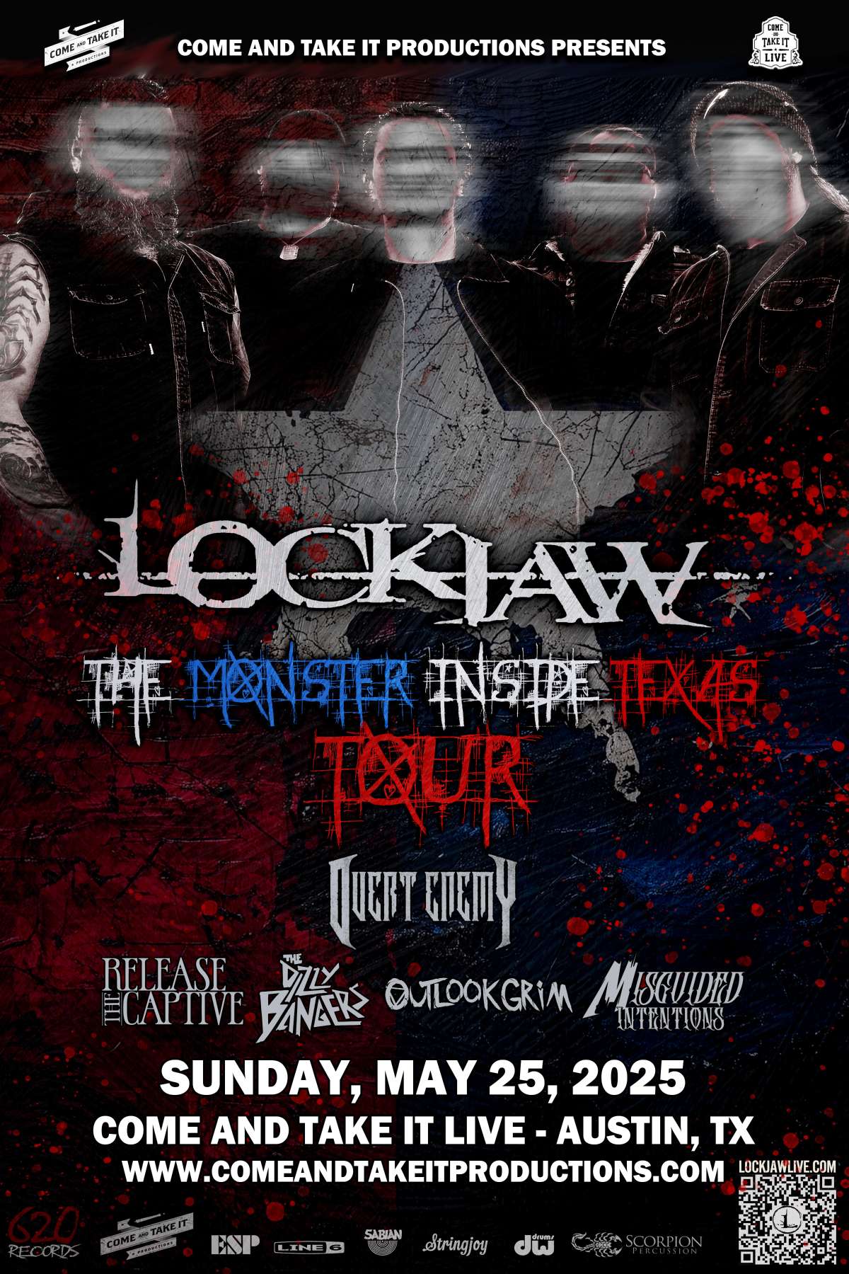 LOCKJAW: The Monster Inside Texas Tour