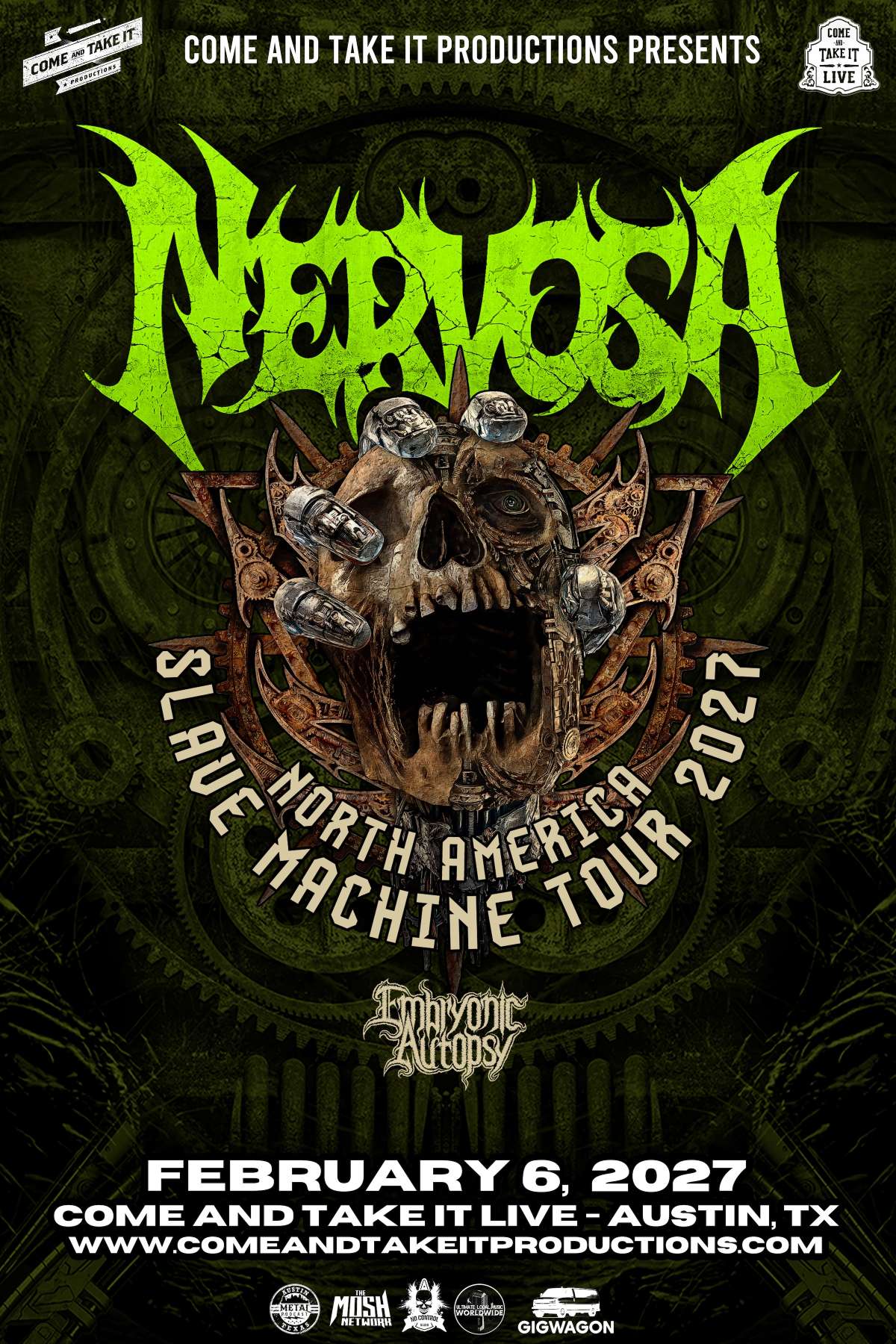 NERVOSA – Austin
