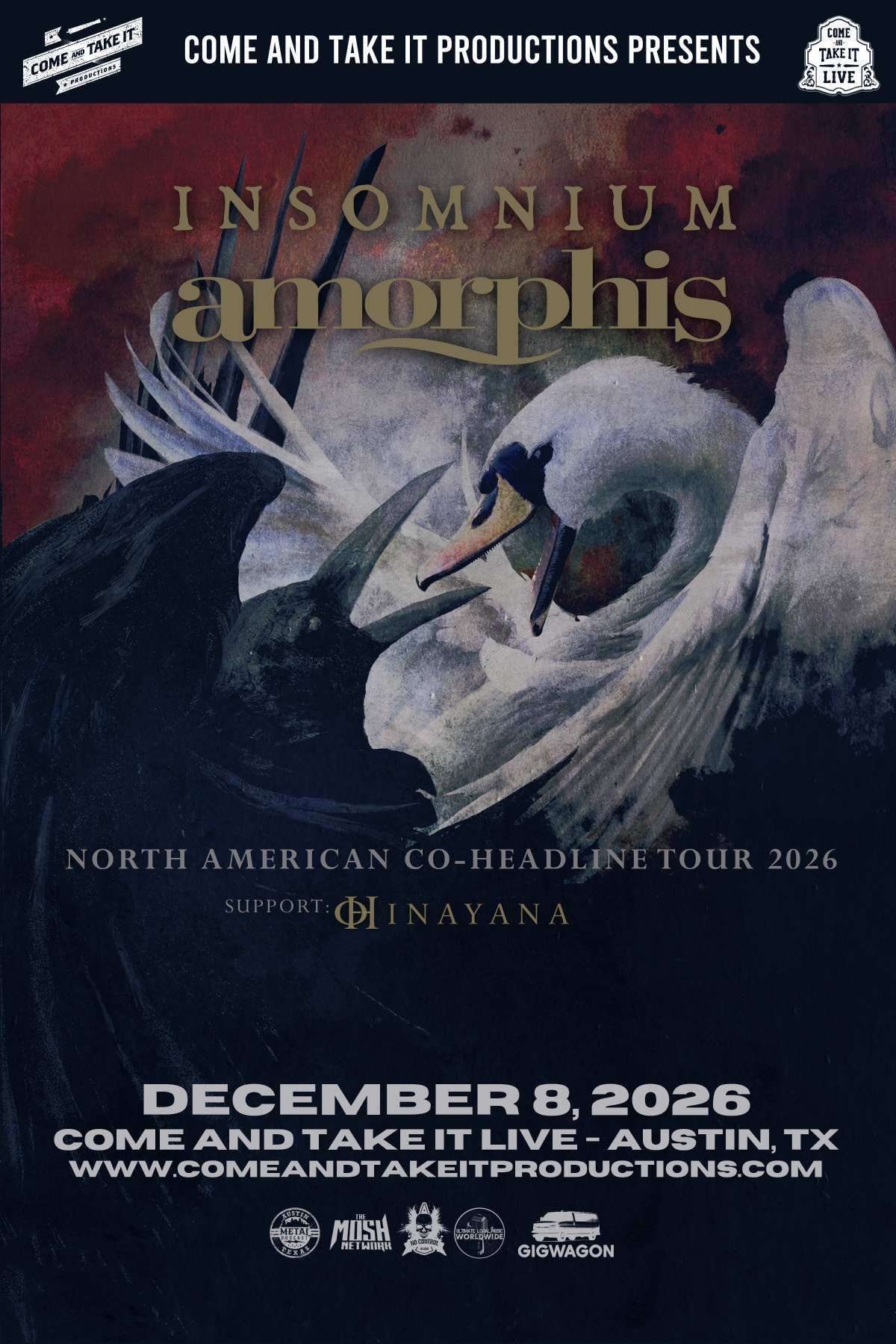 INSOMNIUM and AMORPHIS