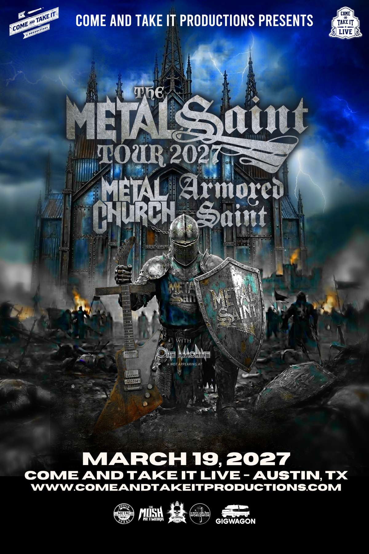 METAL CHURCH and ARMORED SAINT: The Metal Saint Tour