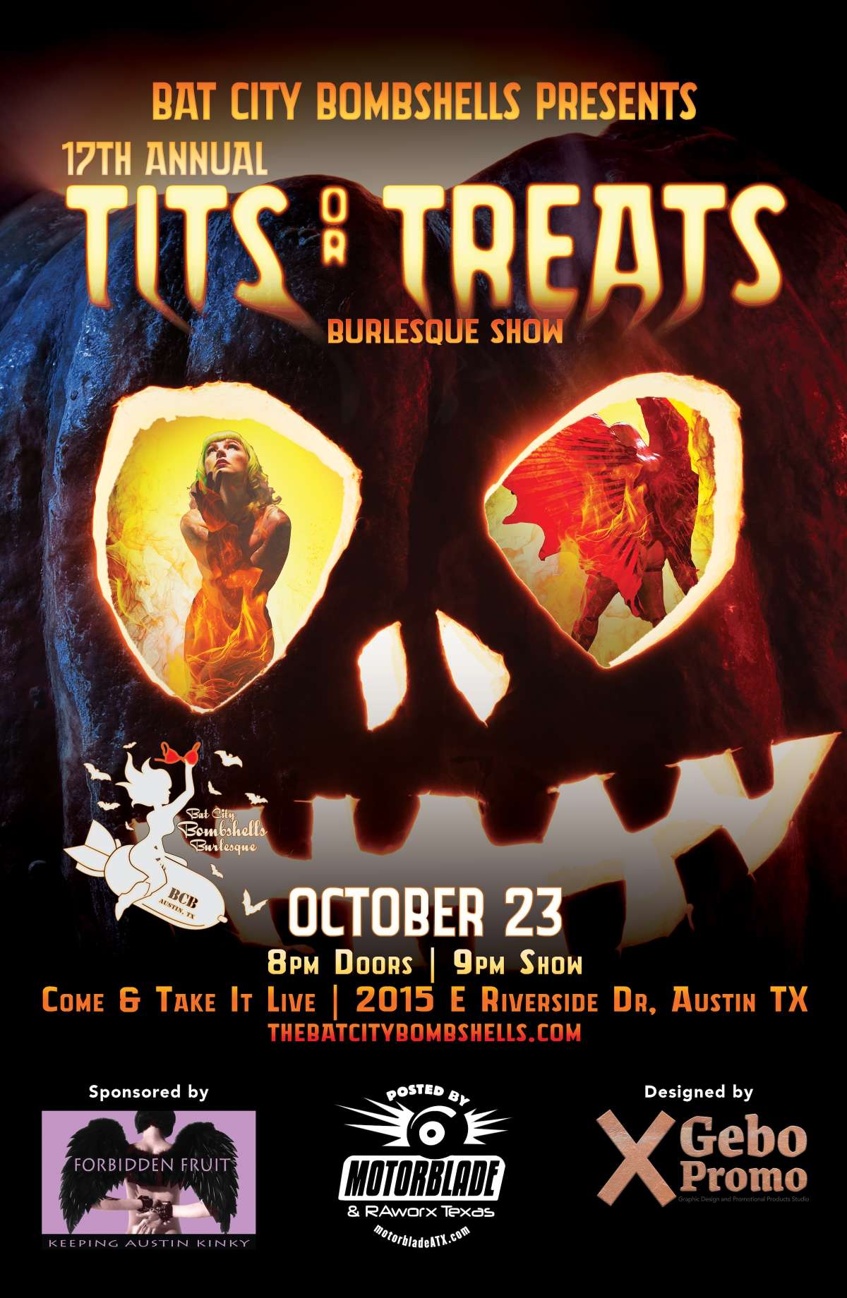 17TH ANNUAL TITS-OR-TREATS BURLESQUE SHOW