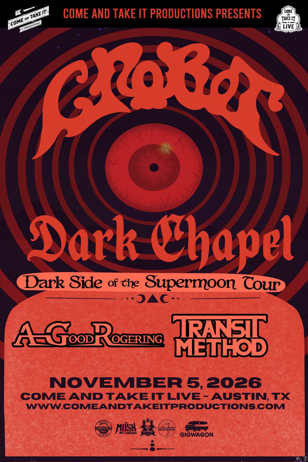 CROBOT and DARK CHAPEL