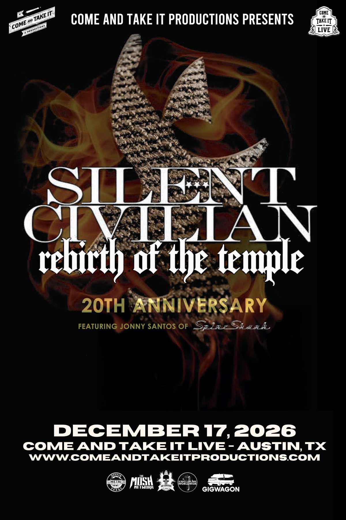 SILENT CIVILIAN: ‘Rebirth of the Temple’ 20th Anniversary