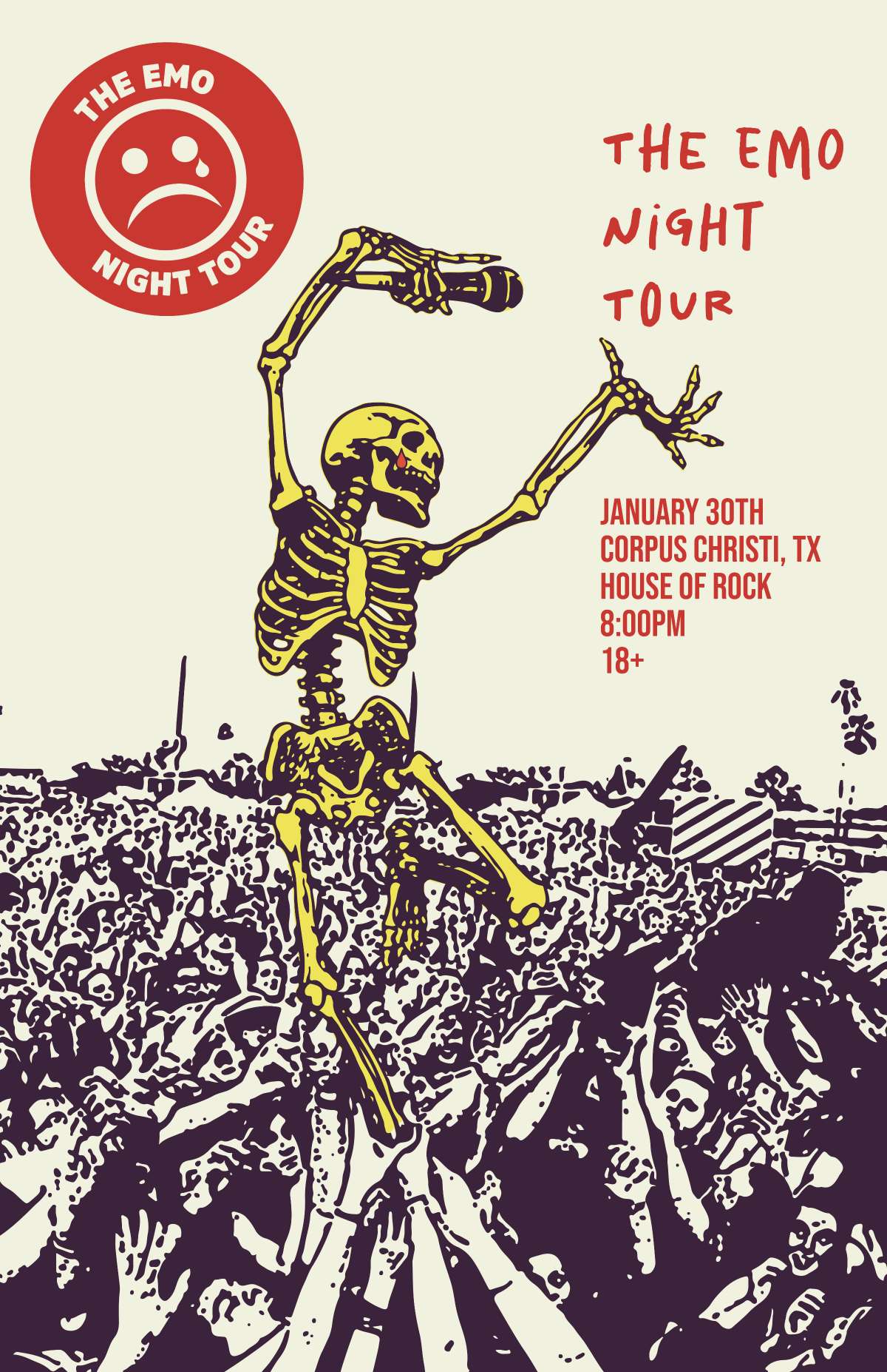 THE EMO NIGHT TOUR – Corpus Christi