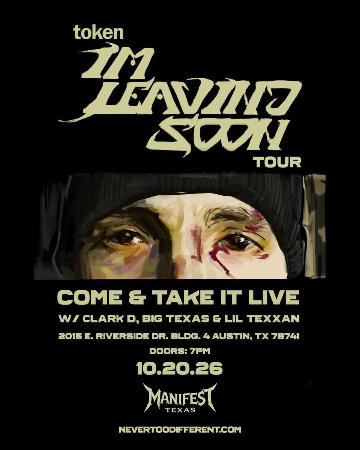 TOKEN: I’m Leaving Soon Tour